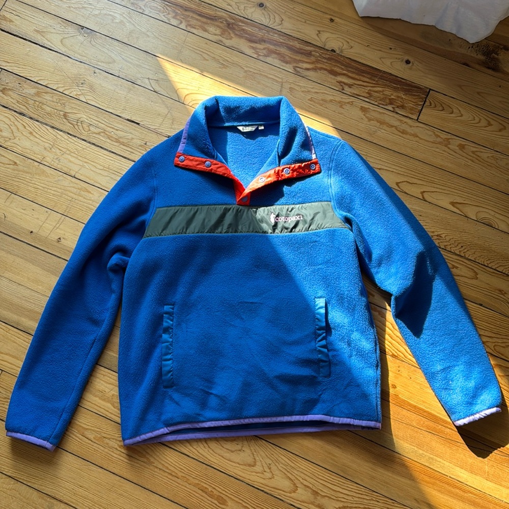 Cotopaxi Blue and Orange Women's Fleece
